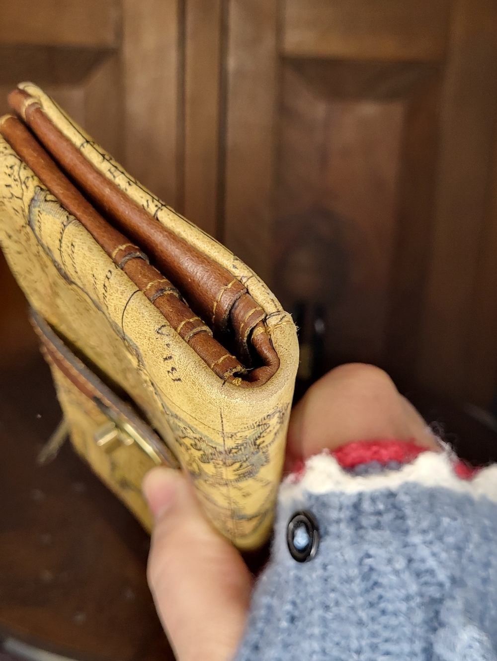 Patricia Nash Leather Wallet  European Map - Picture 12 of 16